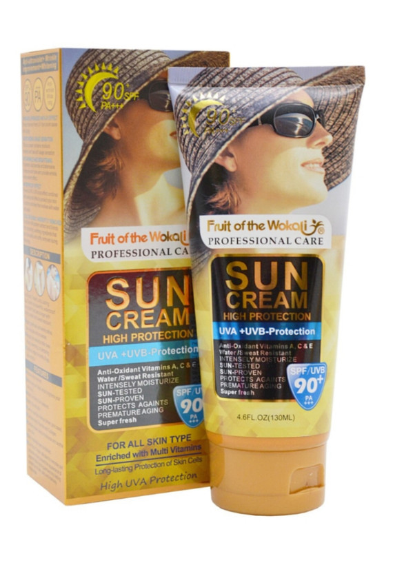 کرم ضد آفتاب SPF90 وکالی Wokali کرم ضد آفتاب SPF90 وکالی Wokali
